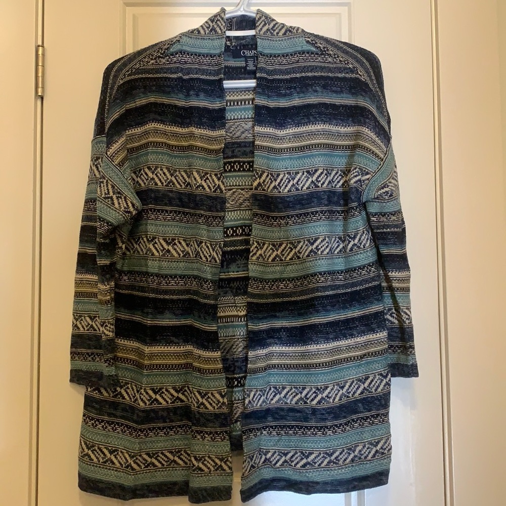 Soft, Chaps cardigan. Perfect for cool evenings.